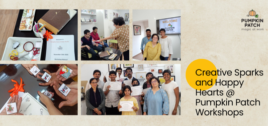 Design, Print and Big Smiles: Pumpkin Patch x Diya Foundation Workshops